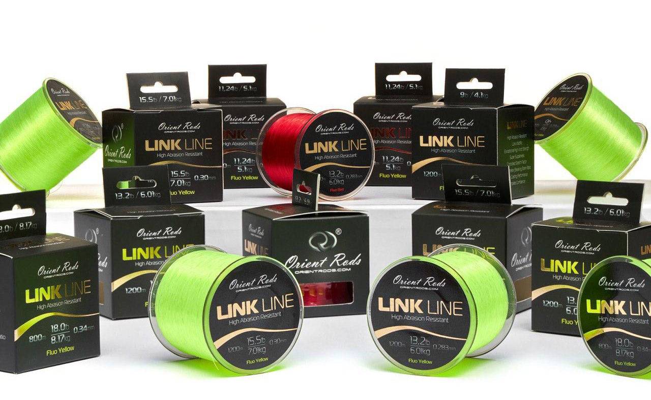 Monofilament line "Link Line" by Orient Rods