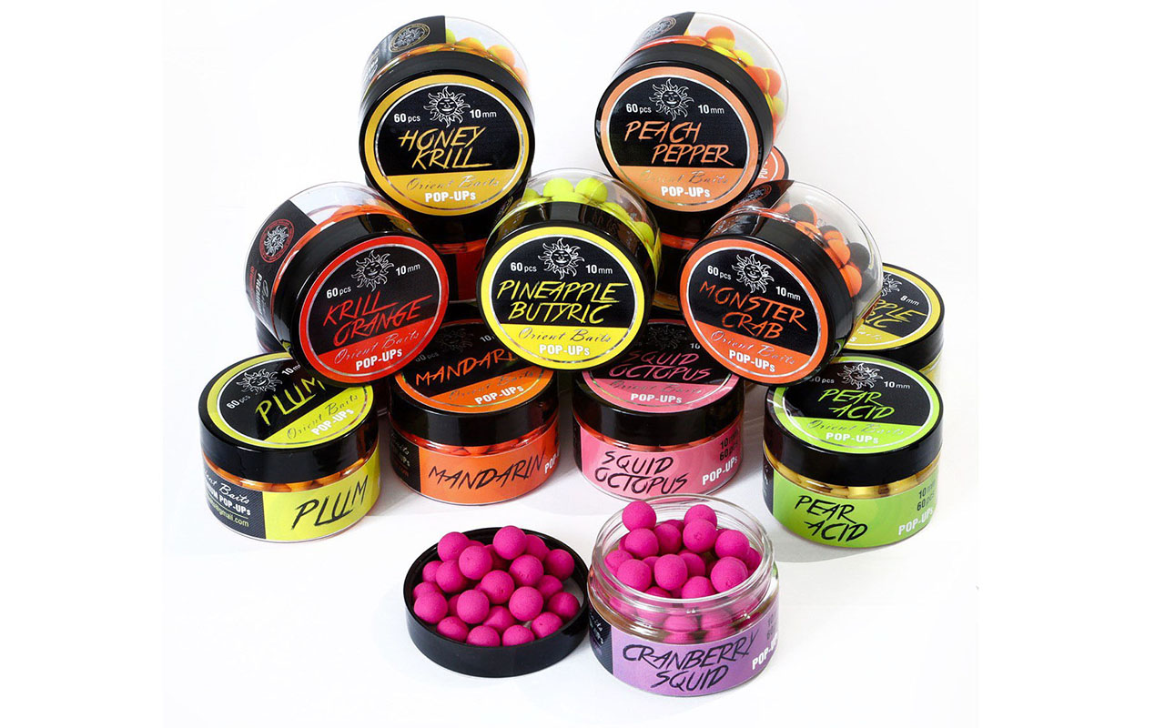 Powdery boilies Pop-up