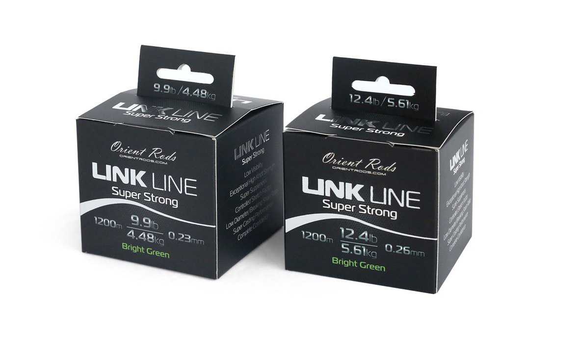 Monofilament line "Link Line" by Orient Rods
