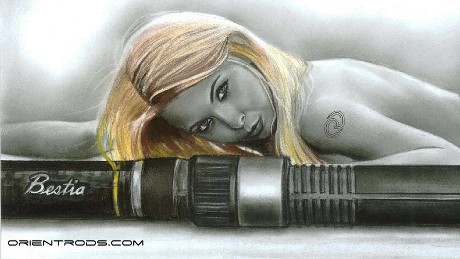 BESTIA ULTIMATE 13'   (4-6)	 CARP (VC) rod series varnished